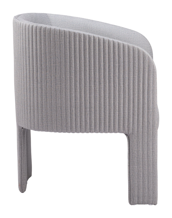 Hull Accent Chair Slate Gray 110105 Zuo Modern