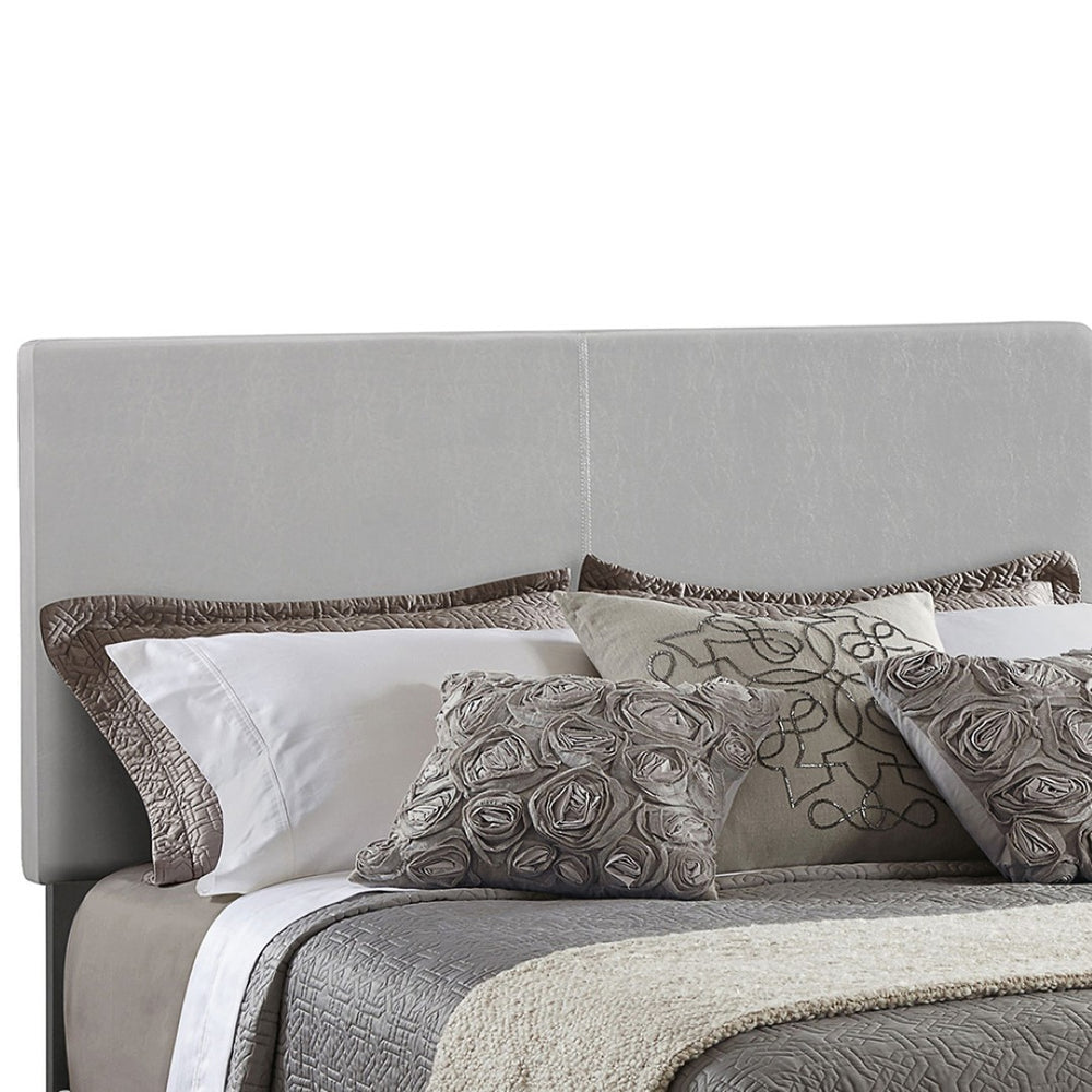 English Elm Warwick Grey Upholstered Eastern King Panel Bed - Modern Comfort & Style With Durable Supportive Design B062P331066-GIGA