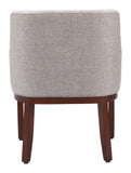 Berbera Dining Chair Gray 109977 Zuo Modern