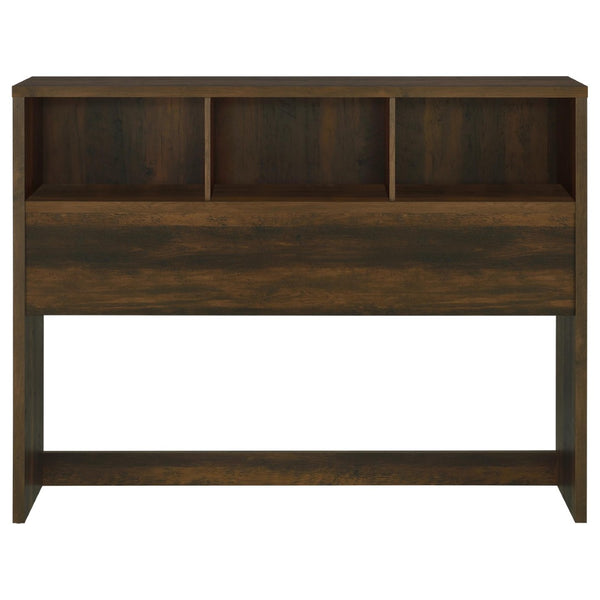 English Elm Geary Queen Bookcase Headboard Bedroom Set with Usb Charging Nightstands Dark Brown B062S01697