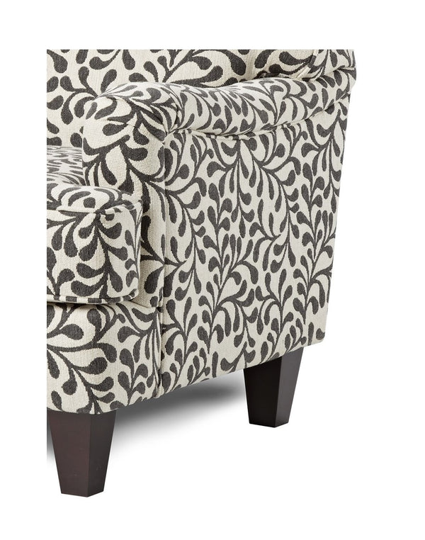 Fusion Basic Berber Dutch Charcoal Accent Chair With Reversible Cushion & Stylish Sloping Arms For Any Room Multi Ws,100% Polypropylene 01-02 Dutch Charcoal Accent Chair