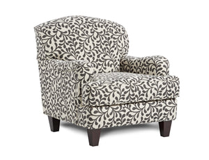 Fusion Basic Berber Dutch Charcoal Accent Chair With Reversible Cushion & Stylish Sloping Arms For Any Room Multi Ws,100% Polypropylene 01-02 Dutch Charcoal Accent Chair