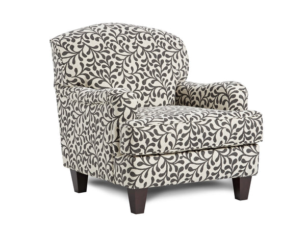 Fusion Basic Berber Dutch Charcoal Accent Chair With Reversible Cushion & Stylish Sloping Arms For Any Room Multi Ws,100% Polypropylene 01-02 Dutch Charcoal Accent Chair