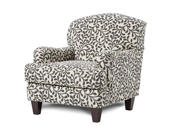 Fusion Basic Berber Dutch Charcoal Accent Chair With Reversible Cushion & Stylish Sloping Arms For Any Room Multi Ws,100% Polypropylene 01-02 Dutch Charcoal Accent Chair