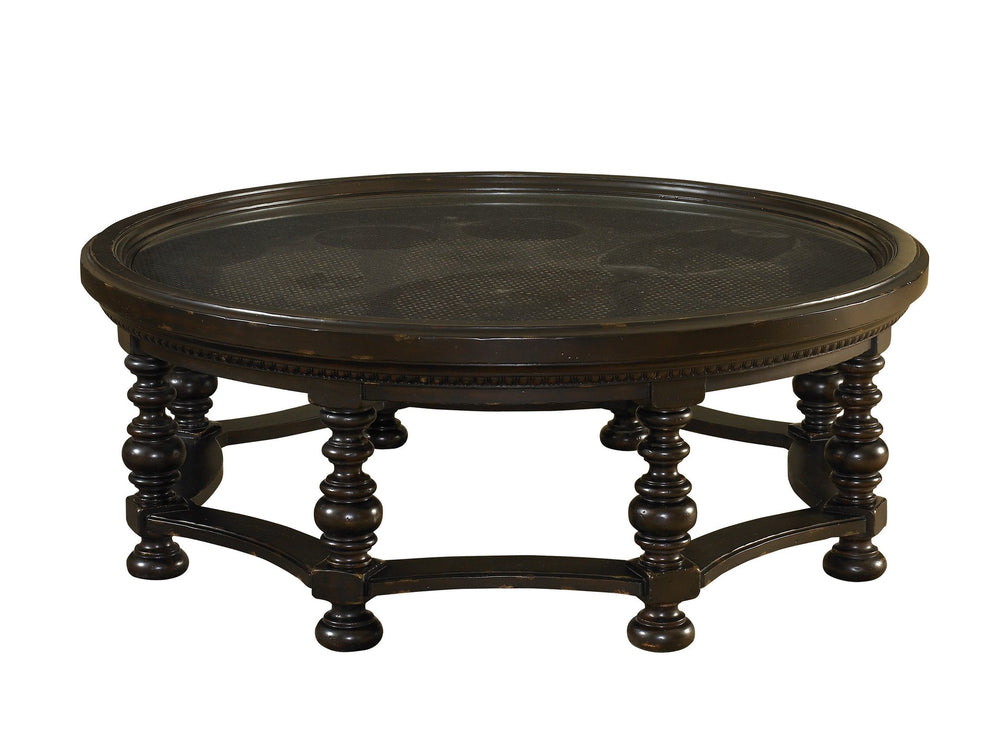 Lexington Tommy Bahama Home Plantation Cocktail Table - Embrace Tropical Elegance With British Colonial Flair And Unique Design Tamarind  619-953