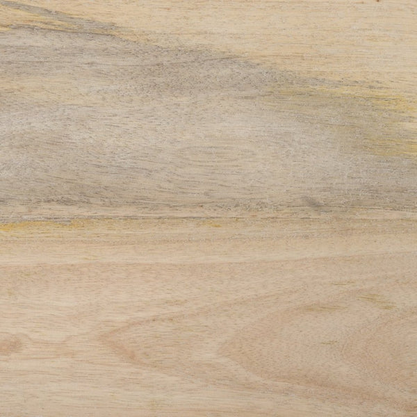 Mercana Colony Modern Farmhouse Stool - Solid Mango Wood Design for Kitchen Islands & Casual Dining Spaces Light Brown | Counter 71131