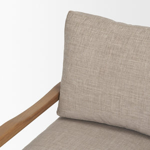 Mercana Witton Slingback Lounge Chair with Beech Wood Frame – Elegant Comfort for Living Spaces and More 71177