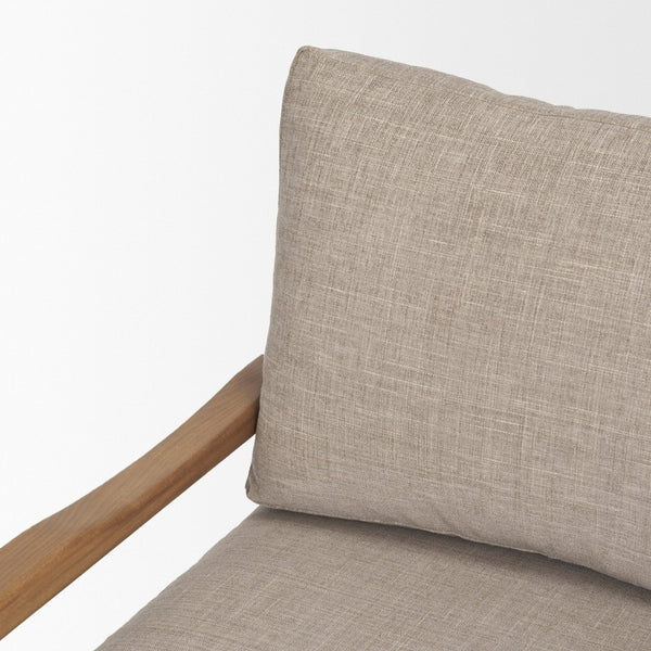 Mercana Witton Slingback Lounge Chair with Beech Wood Frame – Elegant Comfort for Living Spaces and More 71177