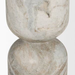 Mercana Nylah Round Accent Table - Luxurious Contemporary Design with Sculptural Appeal for Every Space 71181-AB