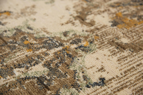 Alora Decor Intrepid Handcrafted Wool Rug With Distressed Neutral Palette, Low Pile And Short Fringe For Durable Elegance 5' x 8' 01001010104120508
