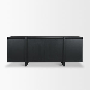 Mercana Rowan Modern 4-Door Sideboard – Stylish Storage Solution with Seamless Design and Cable Management 71207