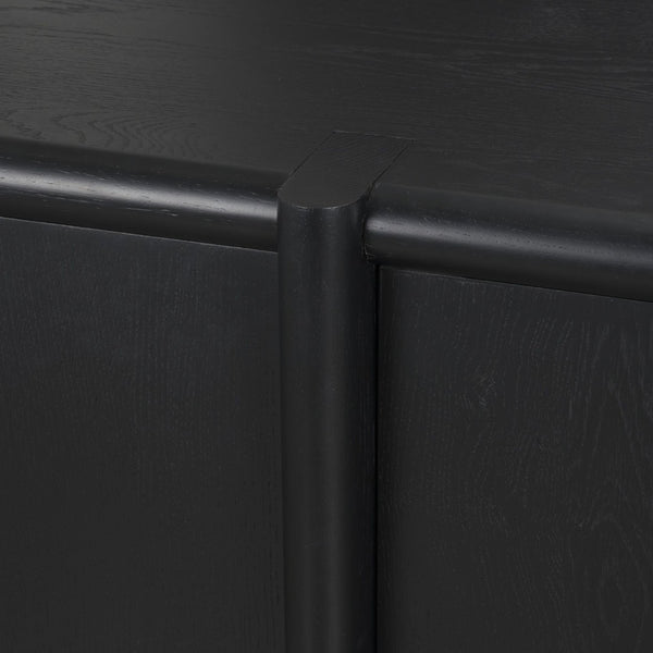 Mercana Rowan Modern 4-Door Sideboard – Stylish Storage Solution with Seamless Design and Cable Management 71207