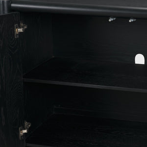 Mercana Rowan Modern 4-Door Sideboard – Stylish Storage Solution with Seamless Design and Cable Management 71207