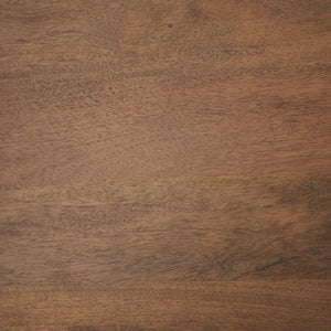 Mercana Arno Sculptural Round Coffee Table in Solid Mango Wood - Artful Centerpiece for Modern Interiors 71209-AB