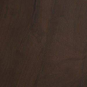 Mercana Cayson Sculptural Round Accent Table - Modern Mango Wood Design for Versatile Living Spaces 71212