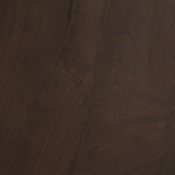 Mercana Cayson Sculptural Round Accent Table - Modern Mango Wood Design for Versatile Living Spaces 71212