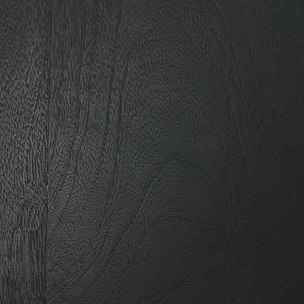 Mercana Cove Sculptural Accent Table in Solid Mango Wood – Coastal-Inspired Design for Modern Interiors Black Wood 71225