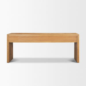 Mercana Belford 72" Solid Oak Console Table - Versatile Entryway Furniture with Timeless Style & Durability 71233