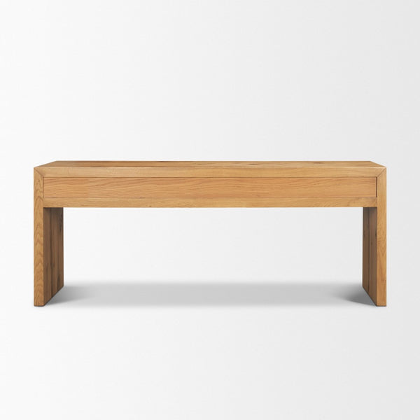 Mercana Belford 72" Solid Oak Console Table - Versatile Entryway Furniture with Timeless Style & Durability 71233