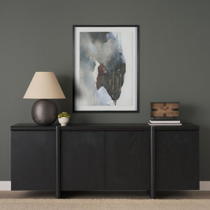 Mercana Rowan Modern 4-Door Sideboard – Stylish Storage Solution with Seamless Design and Cable Management 71207