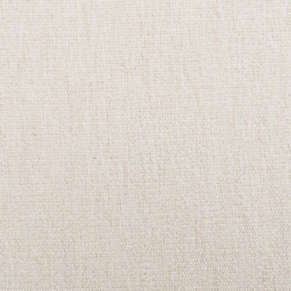 Mercana Soho Curved Open Back Chenille Tripod Dining Chair - Stylish Comfort for Modern Spaces Today! Cream Fabric | Dark Brown Wood 71249