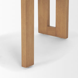 Mercana Tribeca Curved Open Back Dining Chair in Mocha Fabric - Elegant Tripod Frame for Timeless Appeal Cream Fabric | Brown Wood 71259