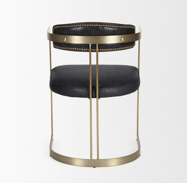 Mercana Hollyfield Luxurious Dining Chair with Sculptural Frame, Handcrafted Details, and Timeless Style 50414V