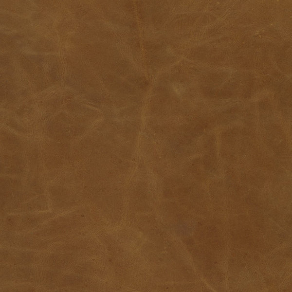 Mercana Hollyfield Low-Back Leather Stool with Antique Gold Frame - Modern Industrial Elegance for Your Home VN Brown Leather | Gold Metal | Counter 68573V