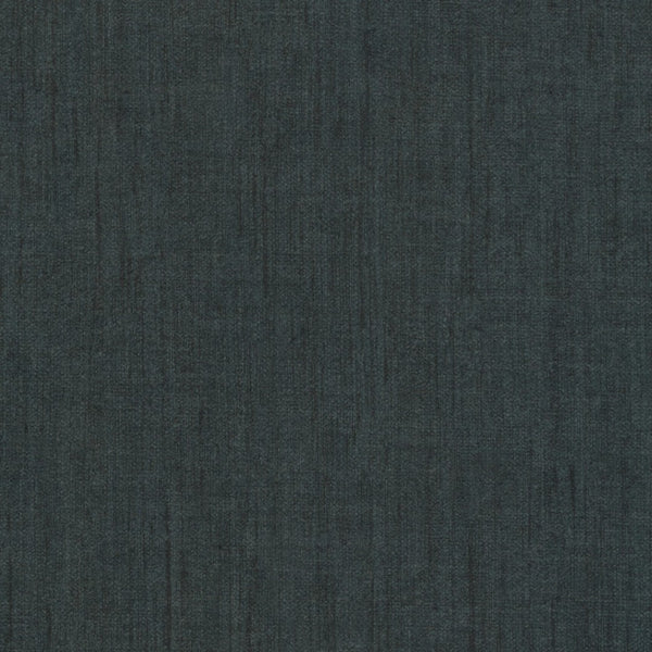 Mercana Niles Wingback Dining Chair - Classic Brown Faux Leather with Plush Comfort and Wooden Legs Design VN Navy Blue Fabric | Dark Brown Wood 69562V