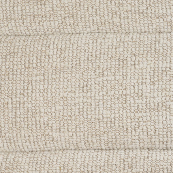 Mercana Fonda Cream Fabric Barrel Swivel Accent Chair With Textured Natural Jute Back For Elegant Decor Cream Fabric 71202-ab