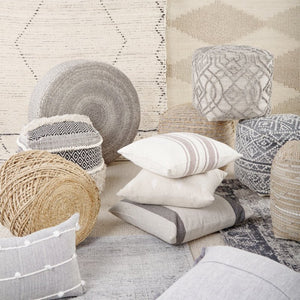 Mercana Calvert Hand-Woven Diamond Patterned Rug – Versatile Cotton Design for Timeless Home Decor Style 69498