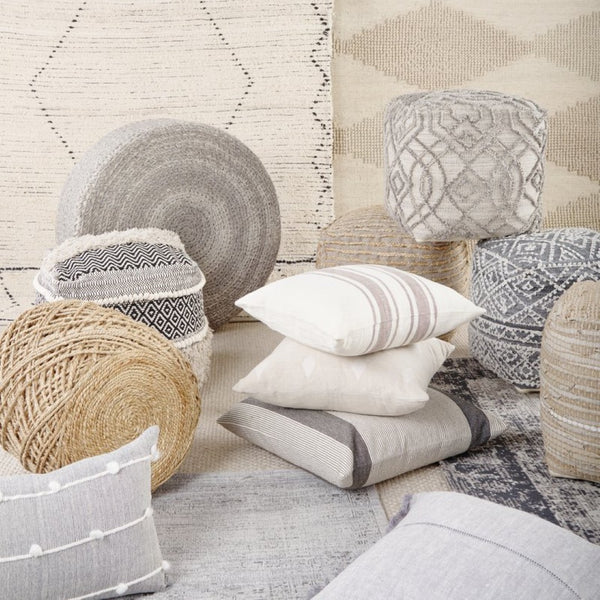 Mercana Calvert Hand-Woven Diamond Patterned Rug – Versatile Cotton Design for Timeless Home Decor Style 69498