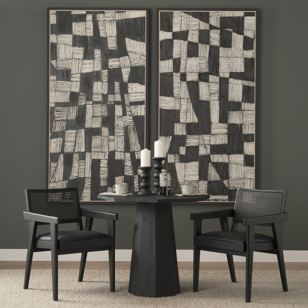 Mercana Maxine Hexagonal Foyer Table – Modern Geometric Design for Stylish Entryways and Living Spaces 70165-AB