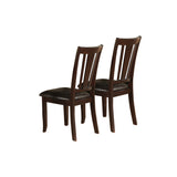 English Elm Charlton Slat Back Dining Side Chairs In Espresso, Set Of 2