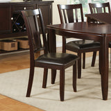 English Elm Charlton Slat Back Dining Side Chairs In Espresso, Set Of 2