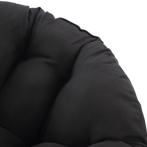 OSP Home Furnishings Papasan Chair Black