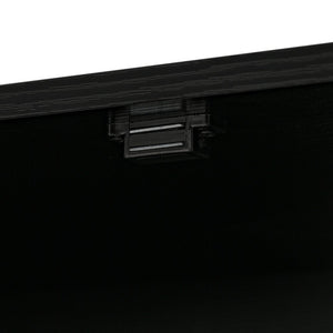 English Elm 72" Modern Fluted Pantry Cabinet with 2 Large Silent Drawers, 8-Door Spice Rack & Adjustable Shelf Organizer Black W2917P294988