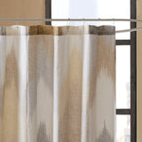 INK+IVY Alpine Modern/Contemporary Cotton Printed Shower Curtain II70-780 Yellow