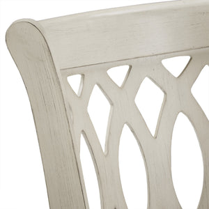 Jaxley Scroll Back Swivel Counter Stool with Rubberwood Frame for Kitchen Islands