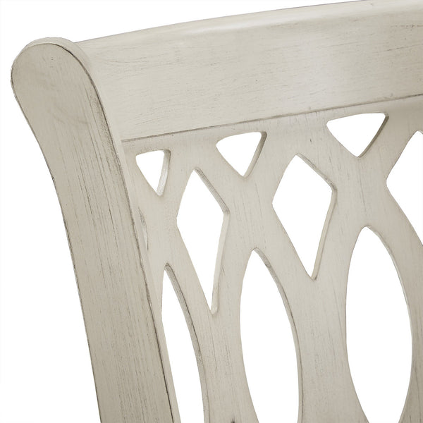 Jaxley Scroll Back Swivel Counter Stool with Rubberwood Frame for Kitchen Islands