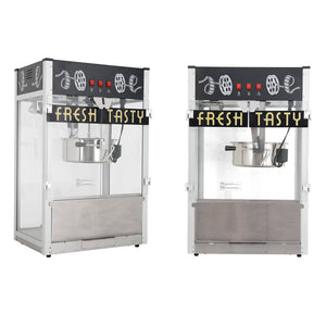 English Elm Commercial Retro Cinema Popcorn Machine 30 Oz Kettle 1650w for Parties and Theater Black W2841P337591