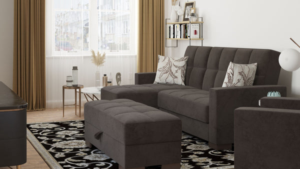 English Elm Primenest Nimbusflow Convertible Chaise Lounge & Sleeper With Storage - Stylish Comfort & Durability B030P303545-GIGA