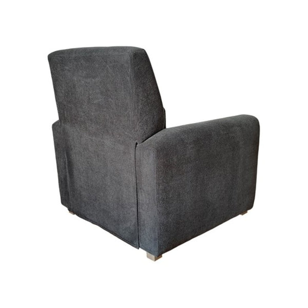 English Elm Recliner Chair with Solid Oak Legs and High Resilience Foam for Modern Living Rooms B035P148252
