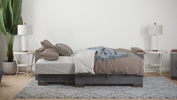 English Elm Primenest Zenaero Convertible Chaise Lounge With Storage - Stylish Upholstered Sleeper For Comfort B030P303547-GIGA