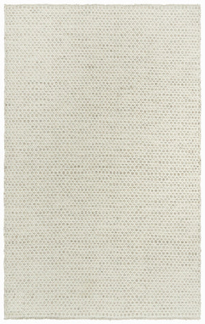 Alora Decor Monarch Hand-Woven 100% Wool Beige Basket-Weave Rug With Fringe — Casual, Durable, Soft Underfoot 8'6" x 11'6" 01501510300048611