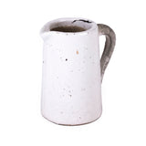 Distressed White Jug (015655 A25A) Zentique