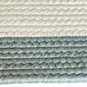 Capel Rugs Timeless Striped Rug - Versatile Indoor/Outdoor Décor For Modern Living Spaces And Patios Spa Blue, White 100% Polypropylene 0160xs00270048400