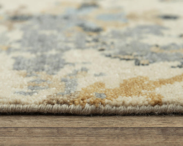 Alora Decor Abby Hand-Knotted 100% Hand-Spun Wool Rug With Persian Motifs, Neutral Palette, Luxe Softness 10' x 14' 01601610200041014