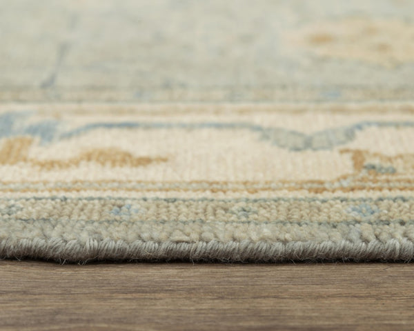 Alora Decor Abby Hand-Knotted Beige Wool Rug With Aged Patina, Hand-Spun New Zealand Wool Comfort And Classic Appeal 10' x 14' 01601610500041014