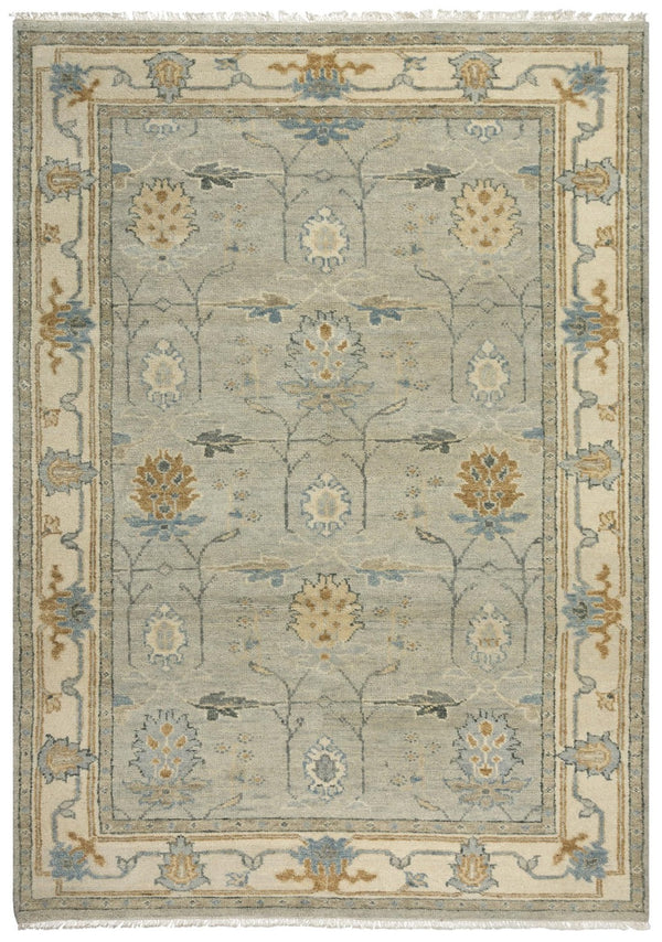 Alora Decor Abby Hand-Knotted Beige Wool Rug With Aged Patina, Hand-Spun New Zealand Wool Comfort And Classic Appeal 10' x 14' 01601610500041014